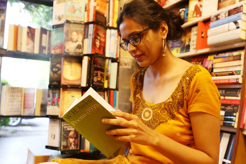 City Moment - The New Face at The Book Shop, Jorbagh Market