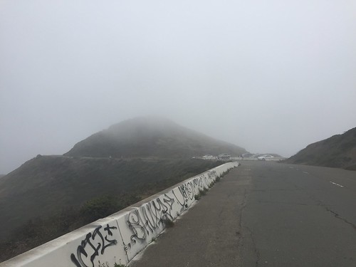 Twin Peaks in the fog