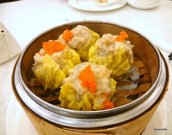 Siu Mai, pork dumpling with shrimp & fish roe