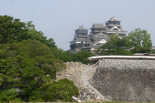 震災後の熊本城