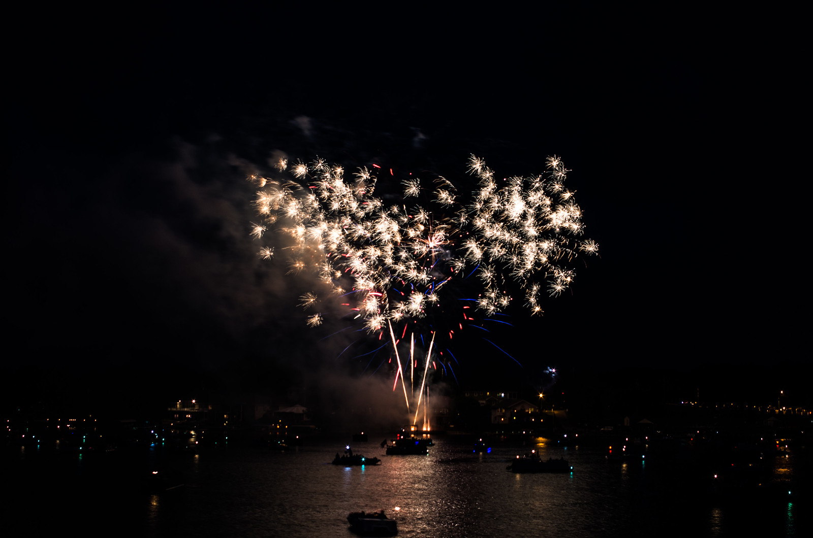 Fireworks at Beaver Lake