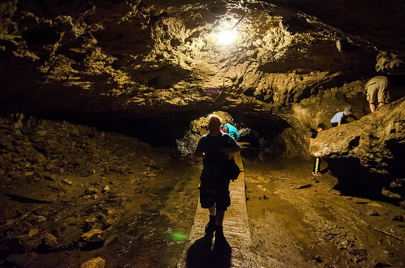 Exploring Dancehall Cave