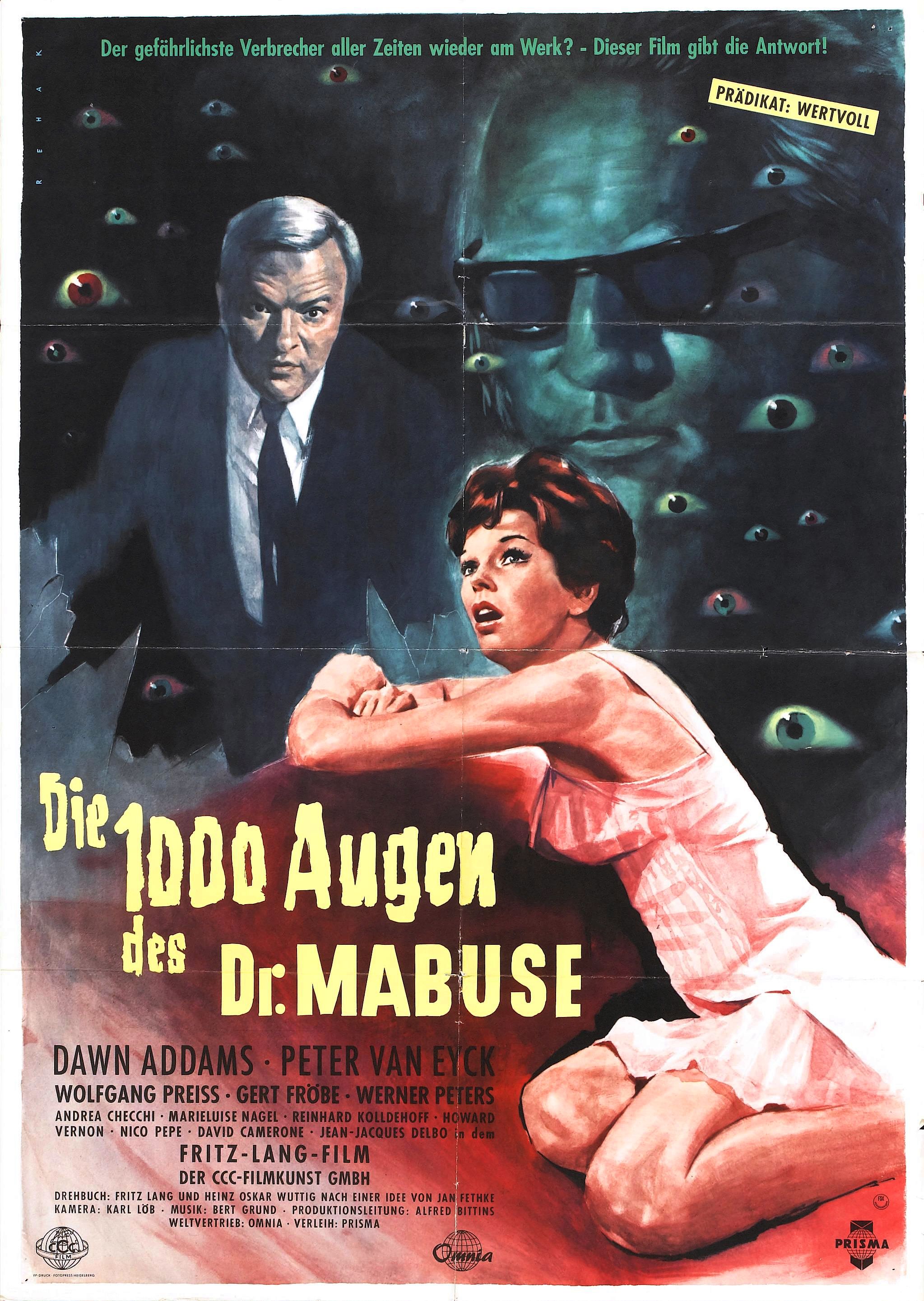The 1,000 Eyes of Dr. Mabuse (1960)
