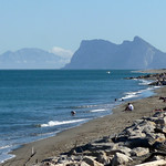 Gibraltar from Sotogrande beach