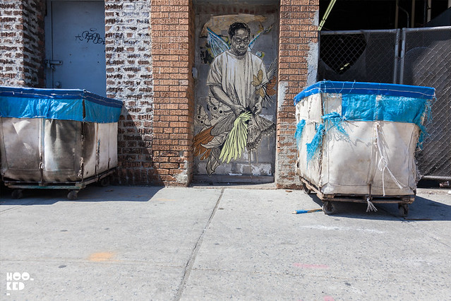 Stunning new Wheatpaste works by Brooklyn Street Artist Swoon
