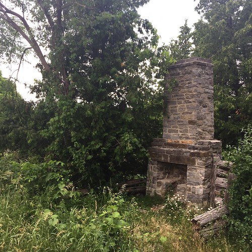 Remains of a kitchen, Pinhey's Point