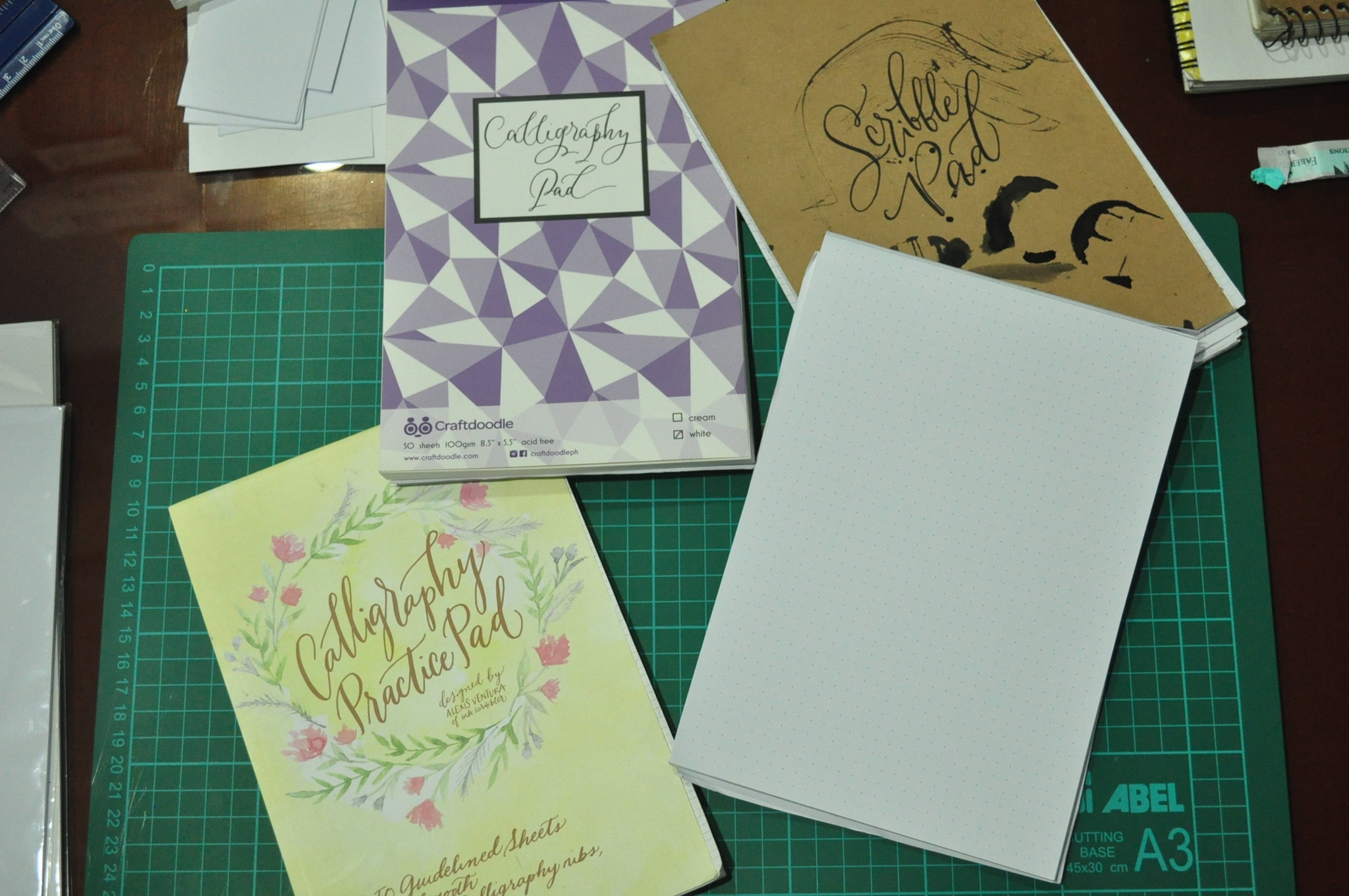 Calligraphy pads