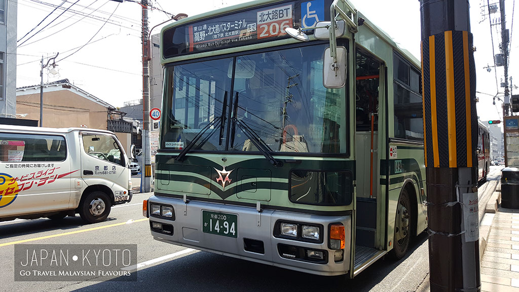 kiyomizu-dera bus