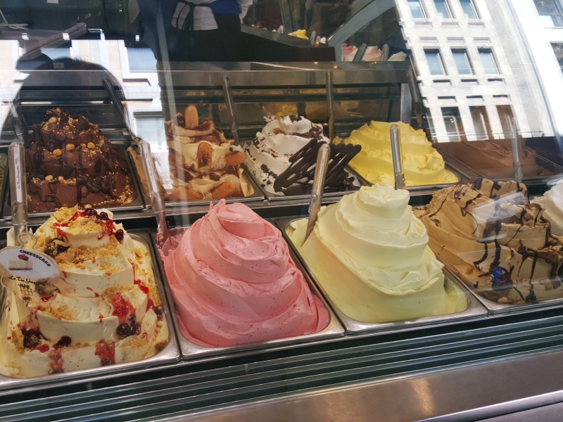 Italy gelato