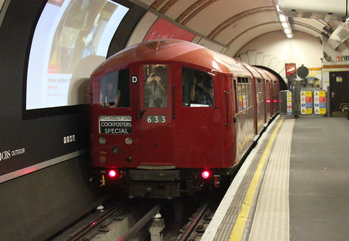 1938 Tube Stock at Covent Garden