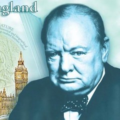 Churchill banknote image