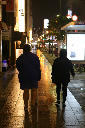 Night time in Asakusa