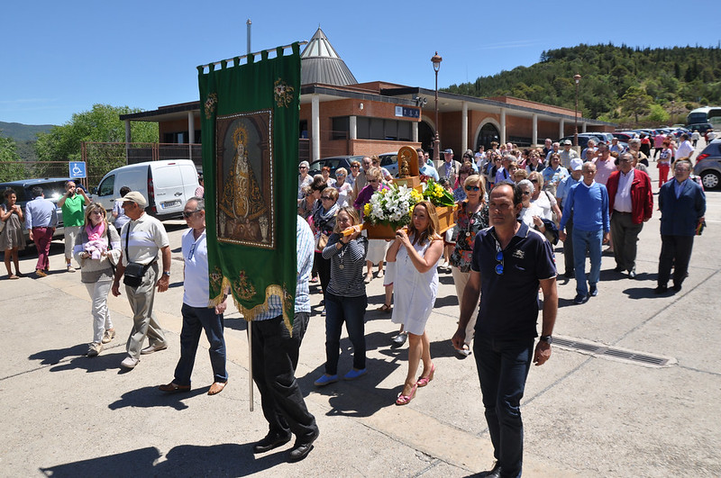 Con la Virgen de la Esperanza (La Rioja) en Torreciudad - 2016