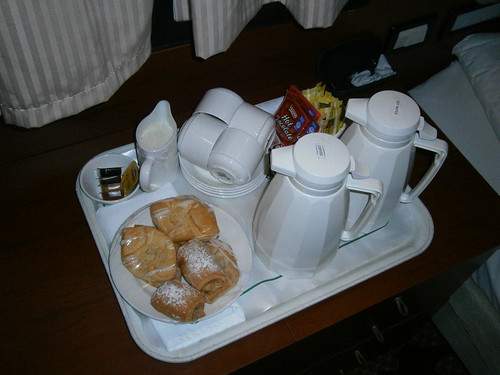 Day 11 - room service continental breakfast