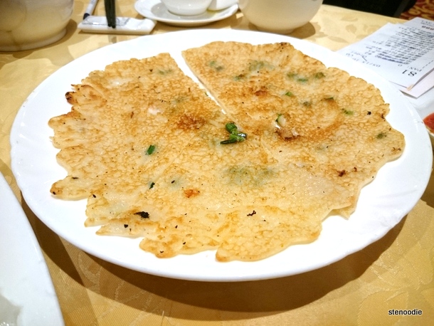 Pan Fried Seafood Pancake