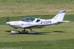 G-CGPR - 2010 build CSA Piper Sport, departing from Barton & heading up to Kirkbride