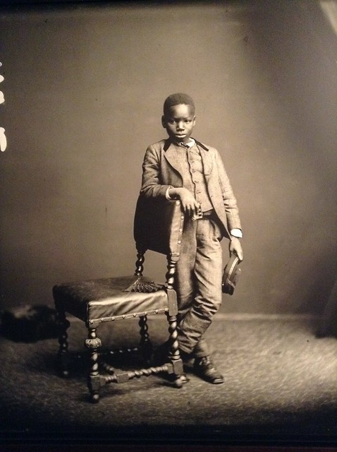 19世纪末的黑人男孩