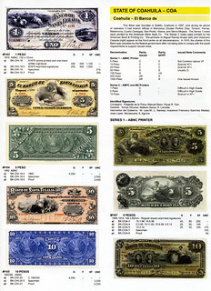 Mexican Paper Money sample page1