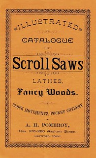 POMEROY 1880 Scroll saws catalog