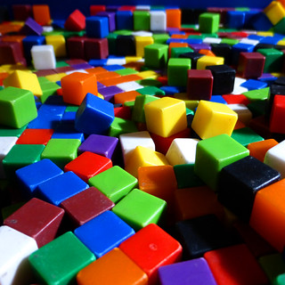 coloured cubescape