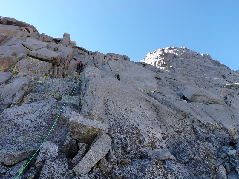 Mount Sill • Swiss Arête Pitch 1