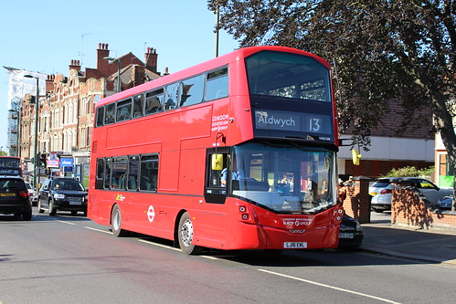 London Sovereign VH45188 on Route 13, Golders Green