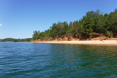 Paddling to Ghost Island in Lake Hartwell-87