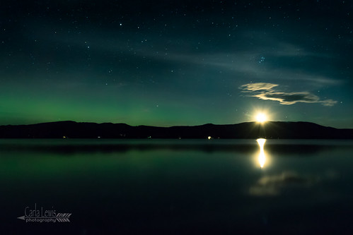 Moonrise over Tschinkut Lake