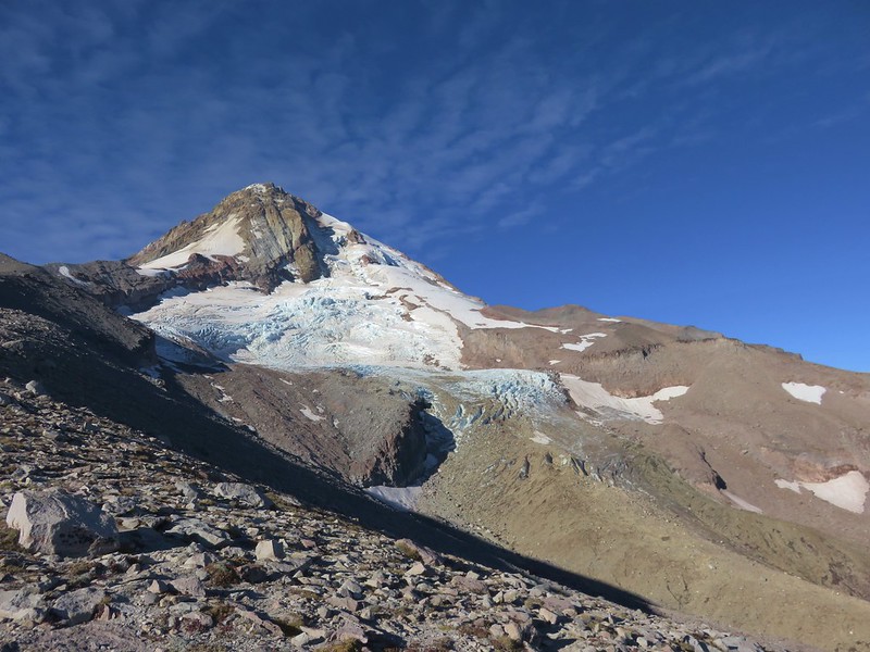 Mt. Hood and the Eliot Glacier