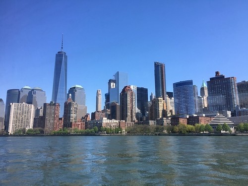 NY skyline from Hudson River cruise