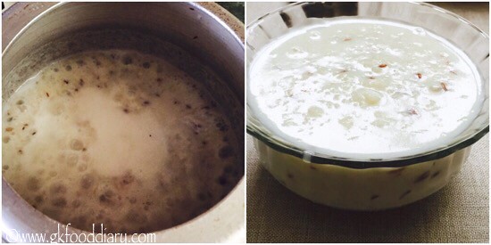 Rice Milk Porridge Recipe for Toddlers and Kids - step 3
