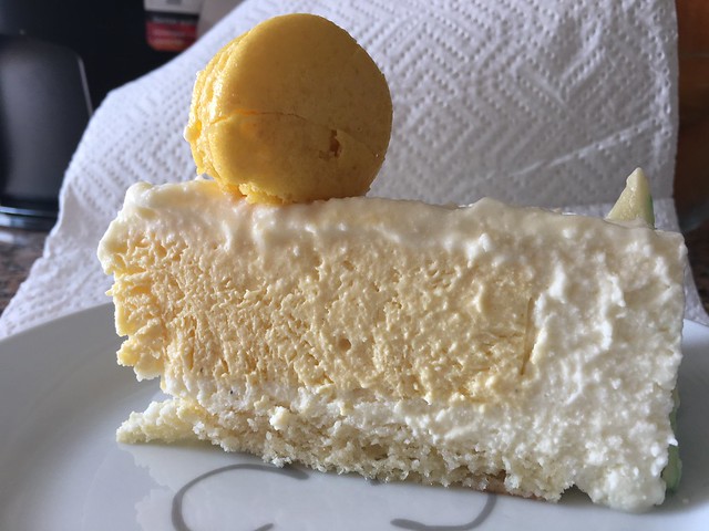 Tarta de mango y Maracuya