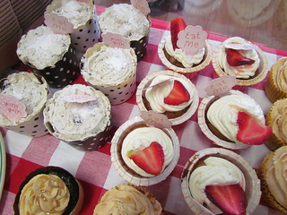 Cookies and Cream Cupcakes, Strawberry Cupcakes