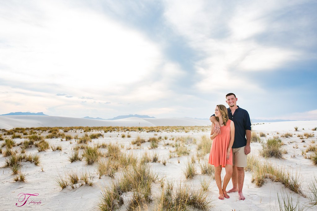 White Sands New Mexico Engagement Session