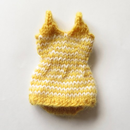 Iron Craft '16 Challenge 17 - Tiny, Knit Retro Swimsuit