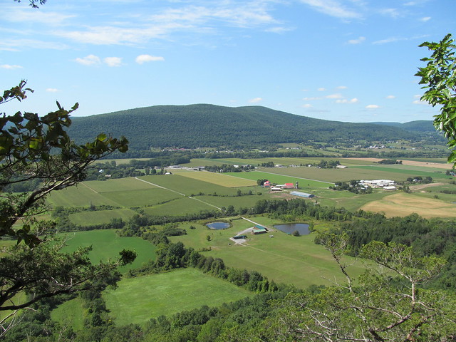 Schoharie Valley from The Cliff at Middleburgh
