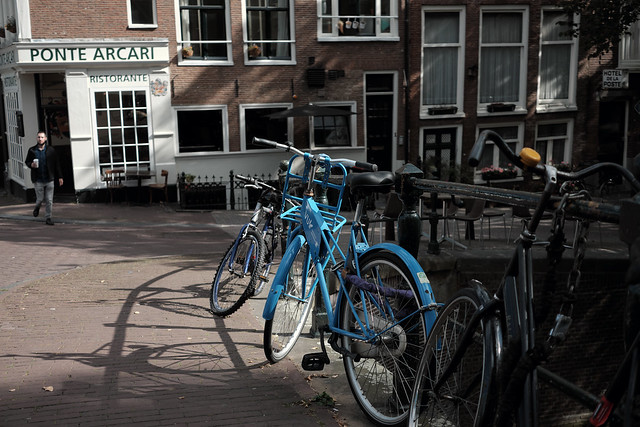 Bike at canal in Amsterdam 31
