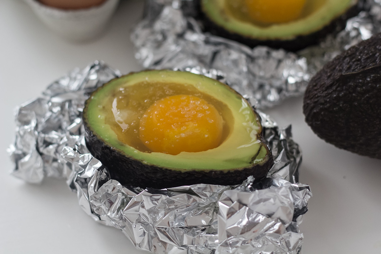 Recipe for Homemade Avocado Baked Egg