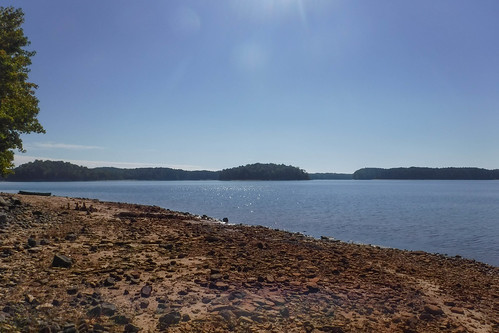 Paddling to Ghost Island in Lake Hartwell-31