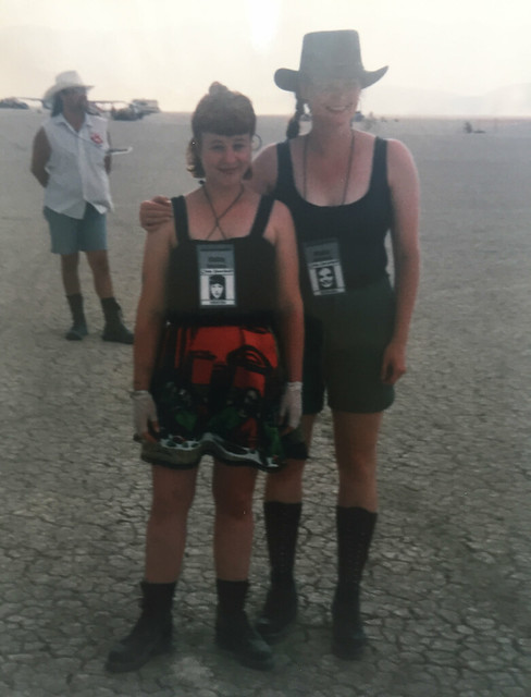 Bigrig Industries' Camp Hasselhoff at Burning Man 1995
