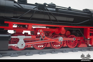 Trains LEGO German Baureihe 41-241 Polarstern, in Lego 1:38