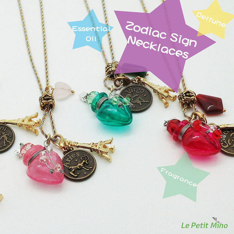 Multiple Colors Available Pink Box Ms Zodiac Tag Necklace Virgo Gold 
