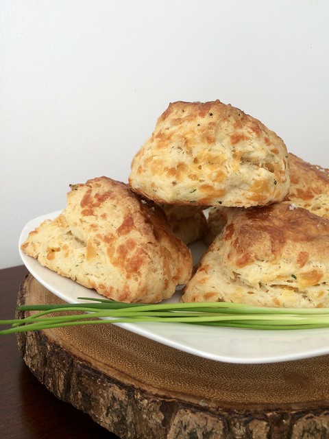 Buttermilk Cheddar Chive Biscuits