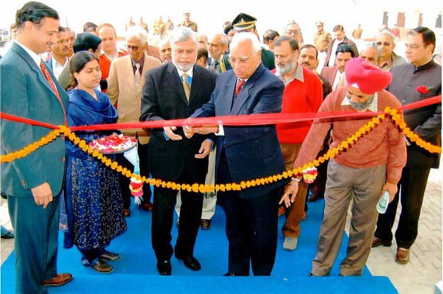 A.R. Kidwai performs the opening ceremony of JIT.