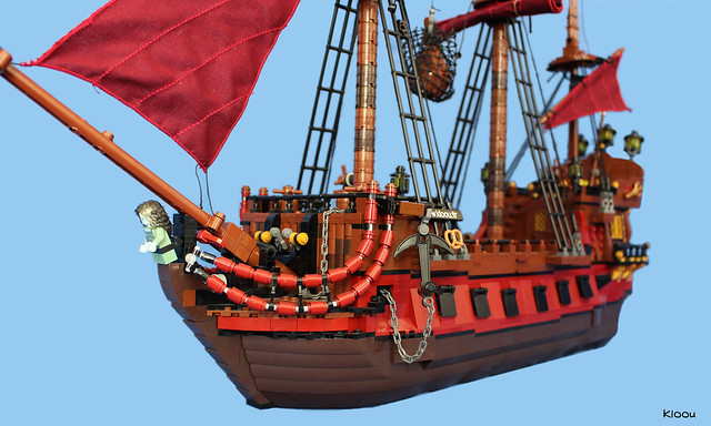 Pirate ship : La Saignante