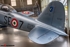 MM53276 SE-7 - 81 - Italian Air Force - FIAT G-59-4B - Italian Air Force Museum Vigna di Valle, Italy - 160614 - Steven Gray - IMG_0178_HDR
