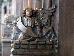St Matthew's angel and scroll