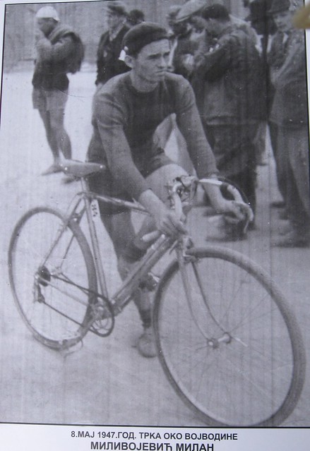 Biciklista Milan MIlivojević
