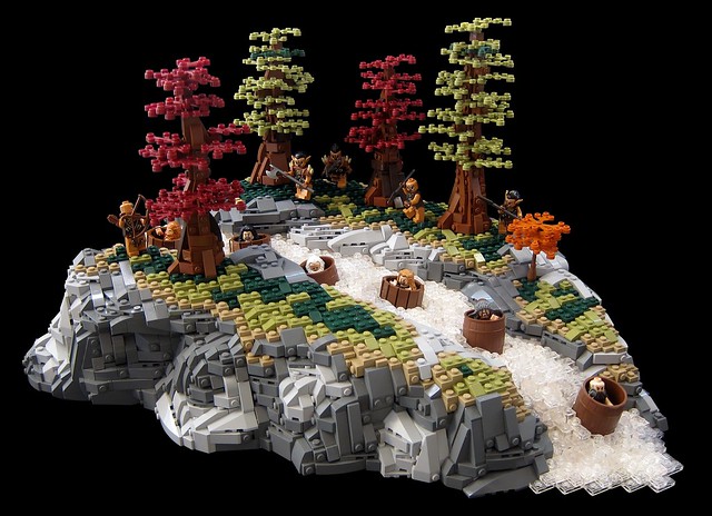 LEGO Hobbit Des barils pour les Nains