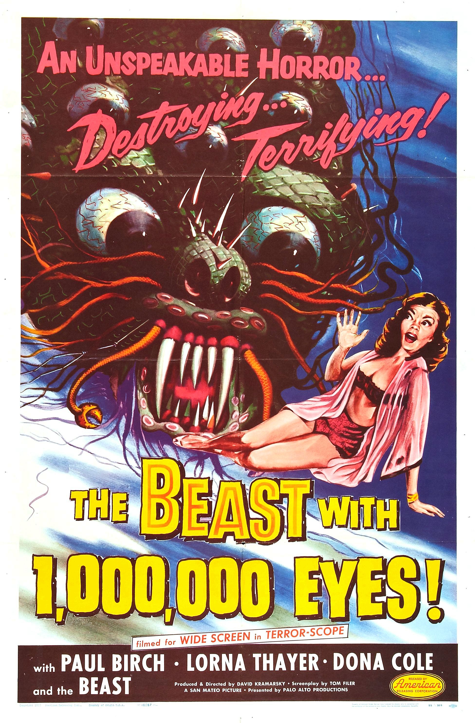 The Beast with 1,000,000 Eyes (1955)